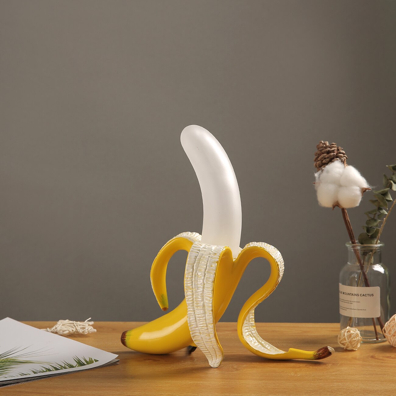 Banane Lichter Art Deco Tischlampen-Leuchtezauber