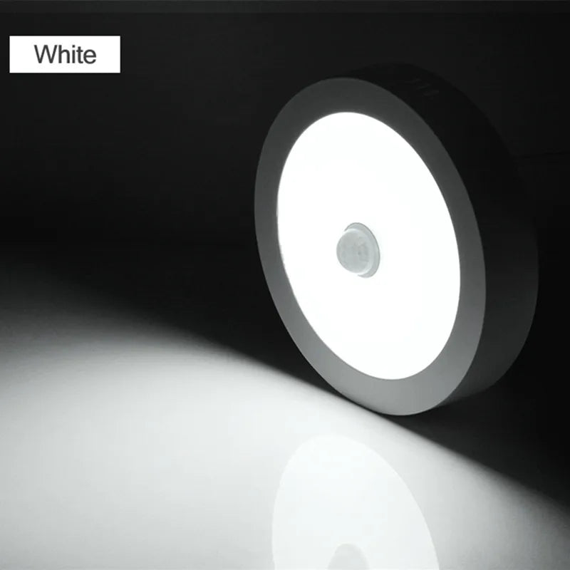LED Ceiling Light with PIR Motion Sensor – Energy-Efficient Round Ceiling Lamp | Automatic Indoor Lighting | Modern Home Light Fixture