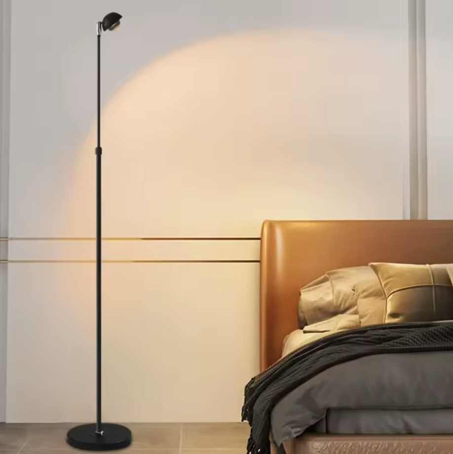 Nordica Arc Floor Lamp – Adjustable LED Reading Light | Scandinavian Designer Standing Lamp