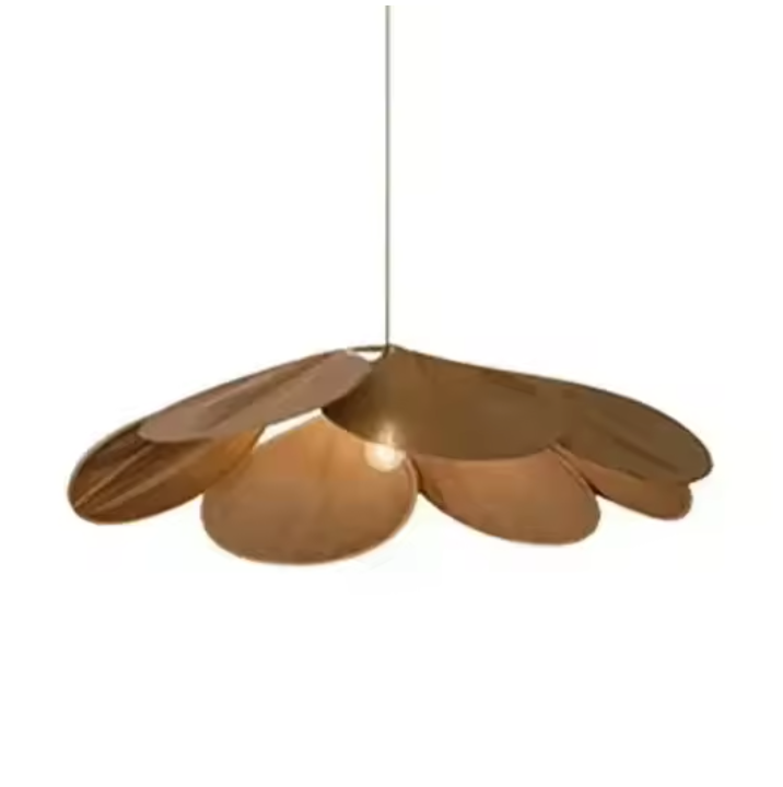 Floral Fabric Pendant Light – Designer E27 Ceiling Lamp | Artistic Ambient Lighting | Contemporary Statement Feature