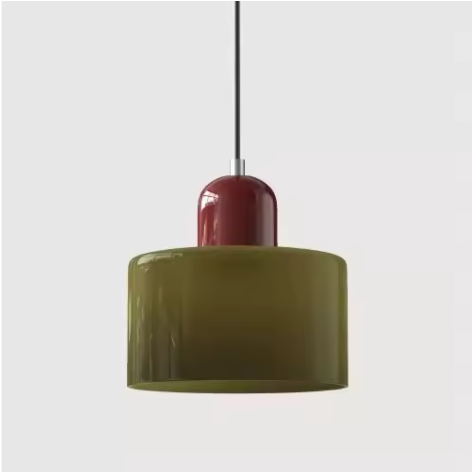 Bauhaus Creative Glass Pendant Light – Modern Artistic Hanging Lamp | Minimalist Statement Ceiling Lighting