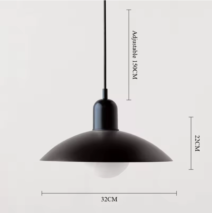 Modena Macaron Pendant Light – Bauhaus Inspired Hanging Lamp | Colourful Modern Ceiling Lighting for Contemporary Interiors