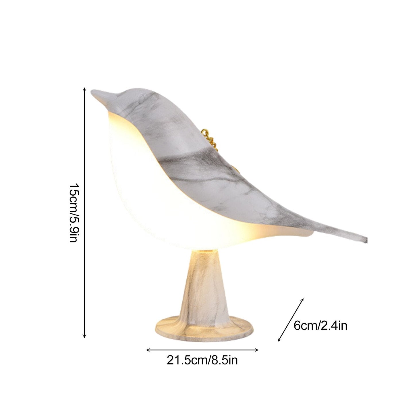 MissBird Table Lamp – Elegant Bird-Inspired Lighting for a Warm & Stylish Interior