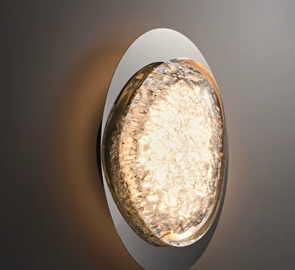LUXARÉ CrystalEdge Wandleuchte-Leuchtezauber