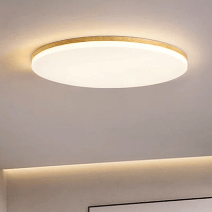 Einzelne runde LED-Deckenleuchte aus Acryl-Leuchtezauber