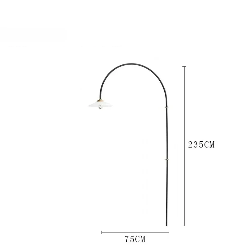 Nordic Designer Industrial Wall Light – Adjustable Long Arm Wall Lamp for Living Rooms, Bedrooms, Restaurants & Hotels