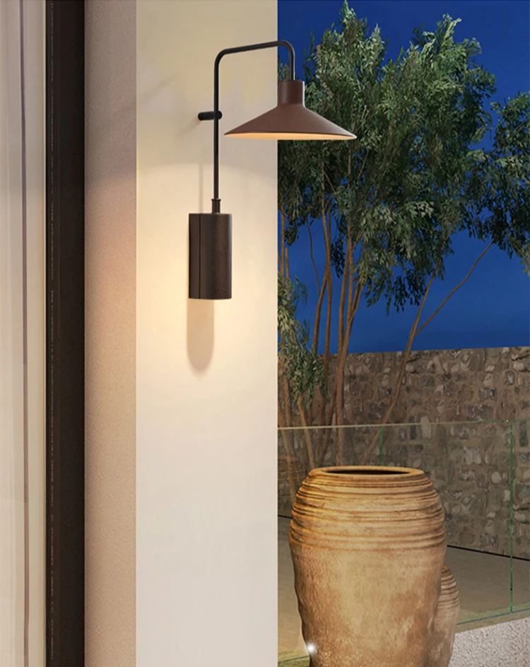 Heritage Outdoor Wall Light – Waterproof LED Exterior Lantern | Vintage Aluminium Wall Lamp | Elegant Garden & Patio Lighting