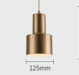 Gold Nordic Pendant Light – Modern LED Hanging Lamp | Scandinavian Luxury Interior Lighting