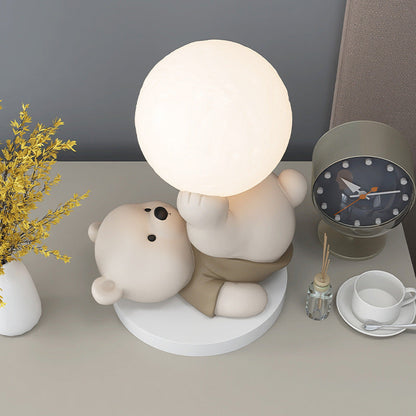 Teddybär-Tischlampe-Leuchtezauber