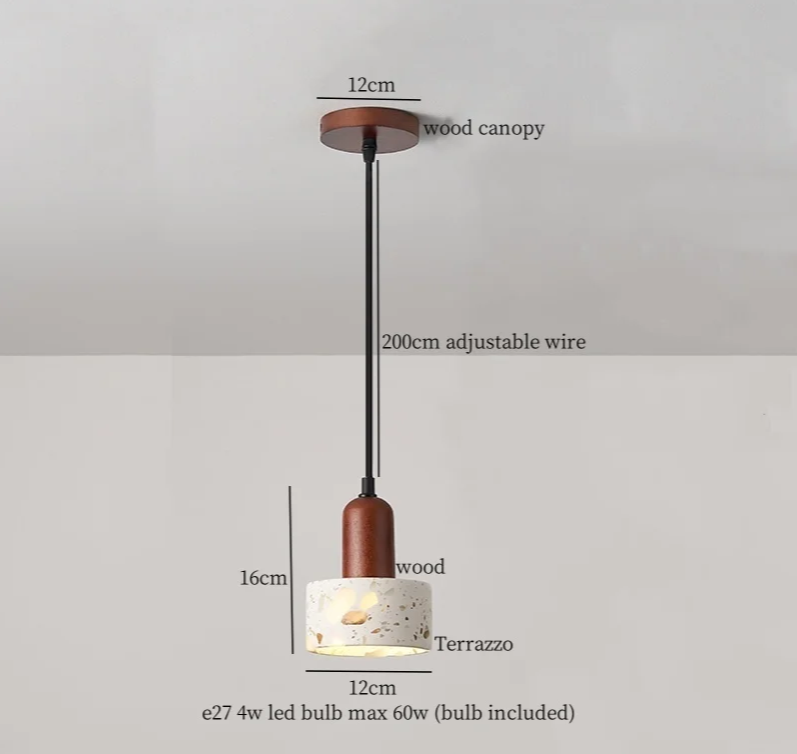 Marbelle Globe Pendant Light – Marble & Glass Ceiling Lamp | Japandi Ambient Lighting | Timeless Interior Elegance