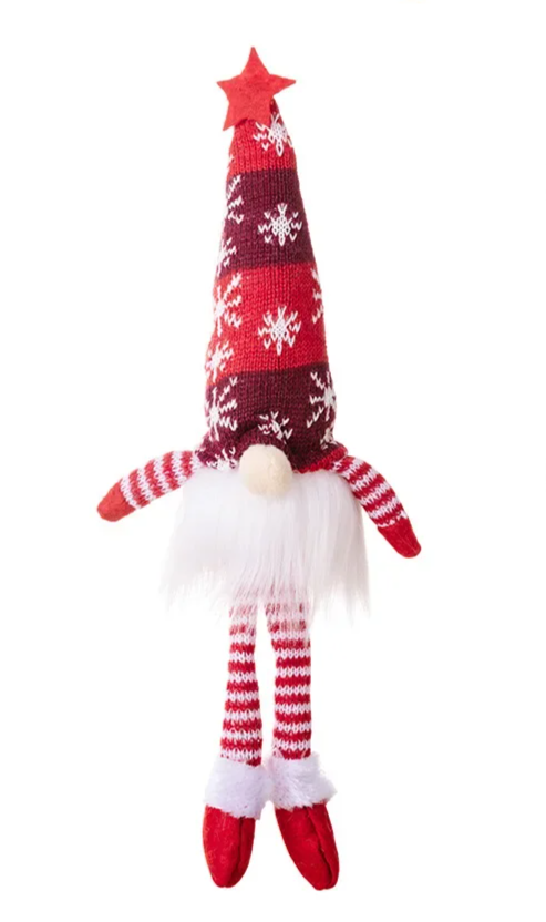 LUMIGNOME LED Christmas Gnome – Illuminated Scandinavian Plush Decoration | Festive Holiday Ornament