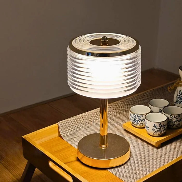 LED- Ring Tischlampe-Leuchtezauber