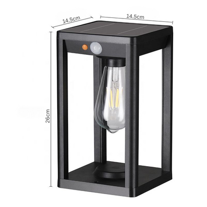 Säule Solarenergie Lampe-Leuchtezauber