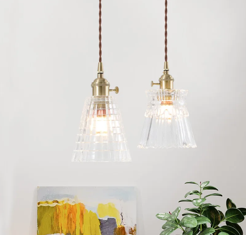 AeroNord LumiSphere Pendant Light – Japandi Glass Pendant Lamp for Living Rooms, Cafés &Modern Interiors