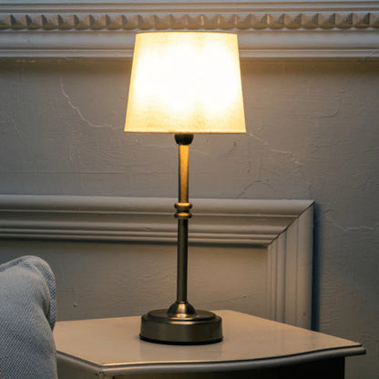 Led Retro Fabric Wireless Tischlampe-Leuchtezauber