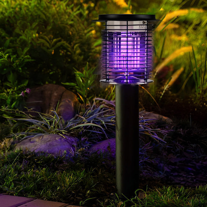 Wasserdichte USB-Solar-Doppellichtfrequenz-Vibrations-Moskito-Mörderlampe-Leuchtezauber