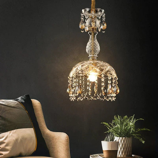 Luxus-Kristall-Kronleuchter-Design-Hängelampe-Leuchtezauber