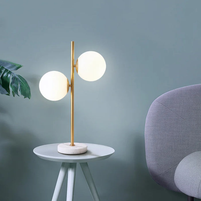 Dorii | Tischlampe im dänischen Stil-Leuchtezauber