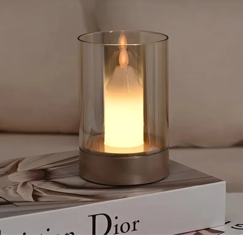 LUMAFLAME Touch LED Kaarslamp-Leuchtezauber