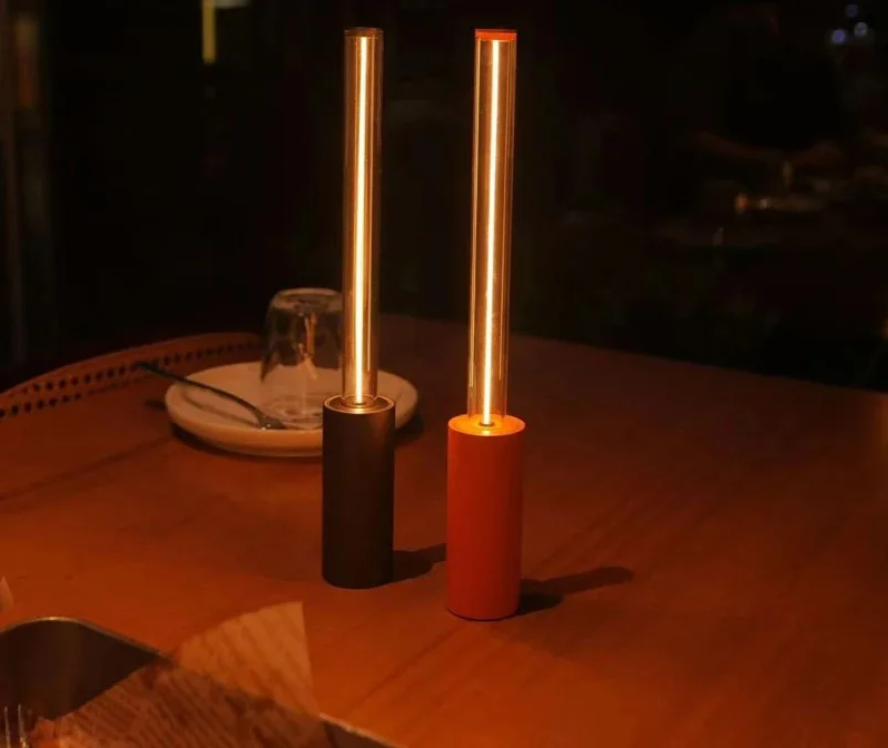 AuraPulse Touch Lamp – Rechargeable LED Mood Light | Minimalist Breathing Night Light for Modern Interiors