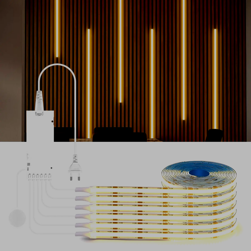 LumiPanel LED-Wandbeleuchtung-Leuchtezauber