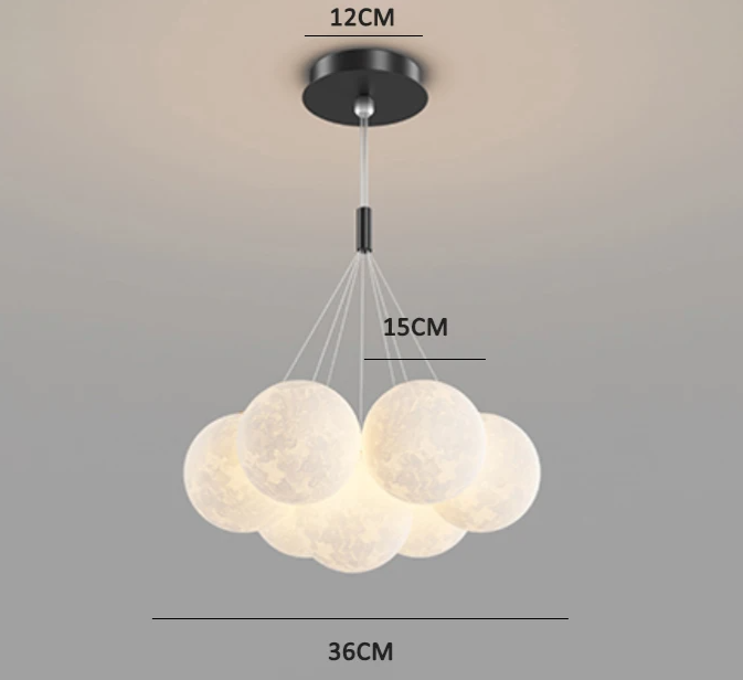 NovaNest Pendant Light – Modern 3D Kids Ceiling Lamp | Creative LED Lighting for Children’s Bedrooms & Contemporary Interiors