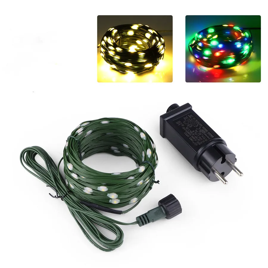GLOWLINE LED String Lights – Waterproof Decorative Fairy Lights | 8 Lighting Modes | Indoor & Outdoor Celebration Lighting