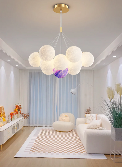 NovaNest Pendant Light – Modern 3D Kids Ceiling Lamp | Creative LED Lighting for Children’s Bedrooms & Contemporary Interiors