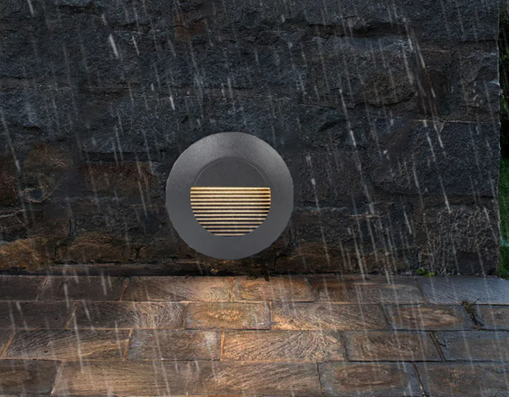 LED Recessed Step Light – IP65 Waterproof Outdoor Wall Light | Modern Stair & Pathway Lighting | Energy-Efficient Safety Illumination