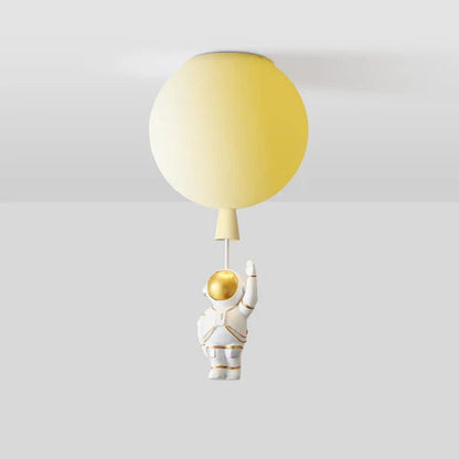 Fateh Moderne Astronauten LED-Deckenleuchte-Leuchtezauber