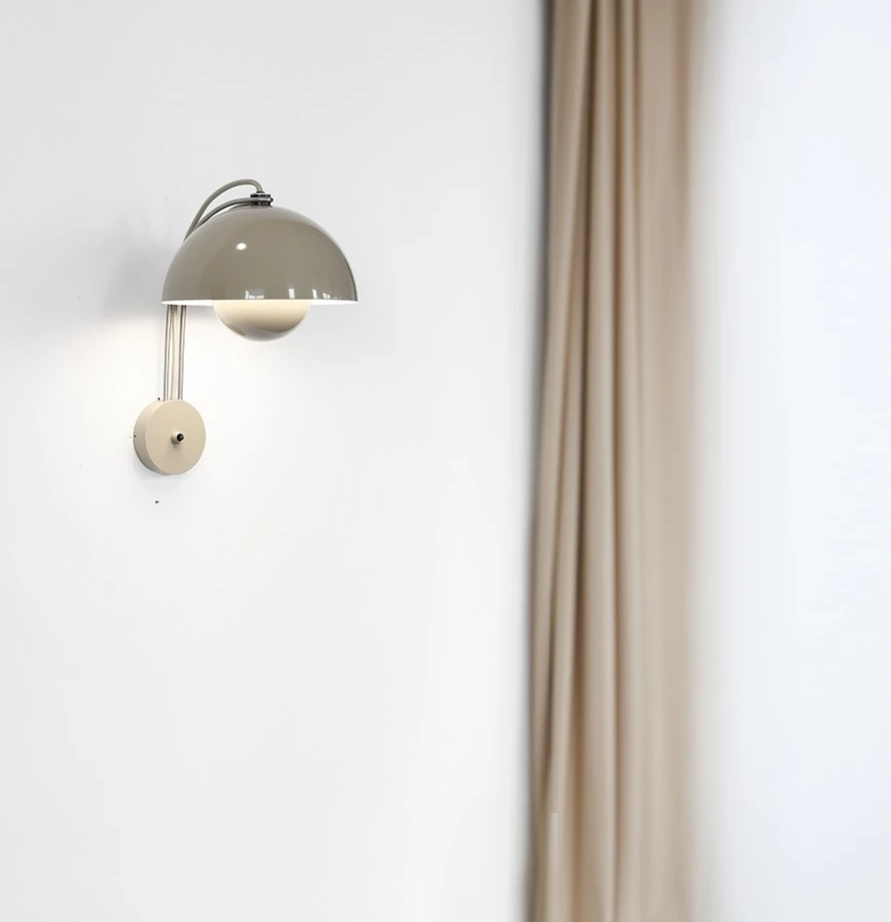 Nordic Bud LED Wall Light – Contemporary E27 Wall Lamp | Soft Ambient Lighting | Modern Interior Accent