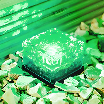 Quadratische Solarlampe-Leuchtezauber