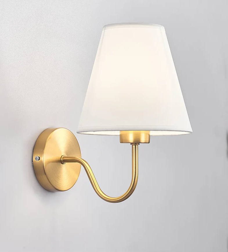 Aureva Fabric Wall Light – Nordic Wall Lamp | Soft Ambient Lighting for Elegant Modern Interiors