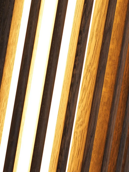 Kiyora Walnut Wall Light – Japanese Wabi-Sabi LED Wall Lamp | Warm Ambient Lighting for Modern Interiors
