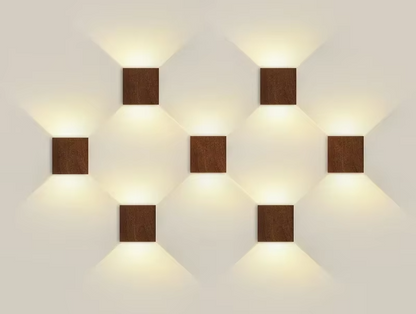 NORDLUM NaturLite LED-Wandleuchte-Leuchtezauber
