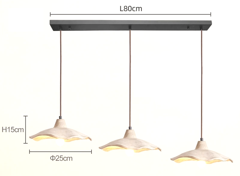 Japandi Wooden Pendant Light – Minimalist LED Ceiling Lamp | Wabi-Sabi Interior Lighting | Natural Contemporary Design