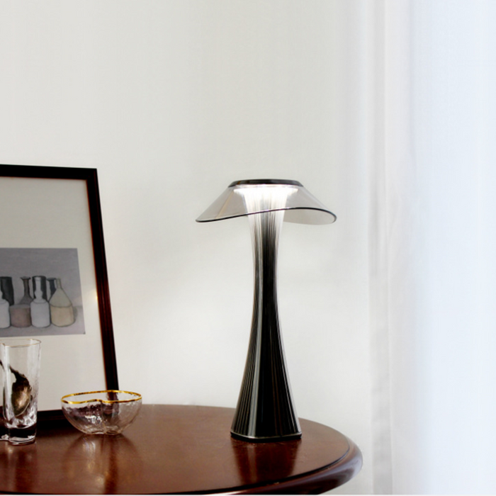 Kristall-Lampe - LED Diamant Tischlampe-Leuchtezauber