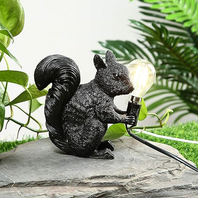 Nordische Designer Niedliches Eichhörnchen Tischlampe-Leuchtezauber