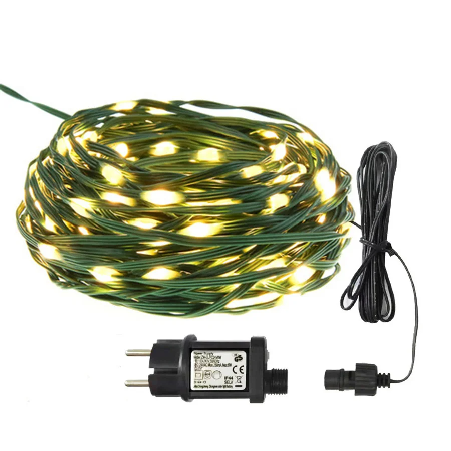 GLOWLINE LED String Lights – Waterproof Decorative Fairy Lights | 8 Lighting Modes | Indoor & Outdoor Celebration Lighting