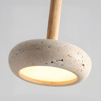 Hängelampe im Wabi-Sabi-Stil-Leuchtezauber