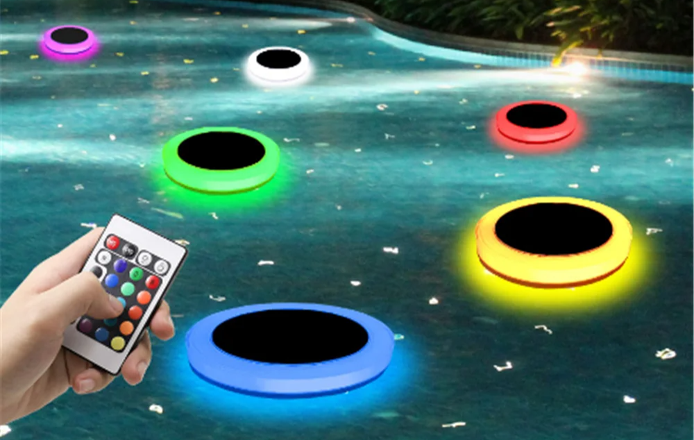 LUMISPHERE RGB Schwimmende Poollampe-Leuchtezauber