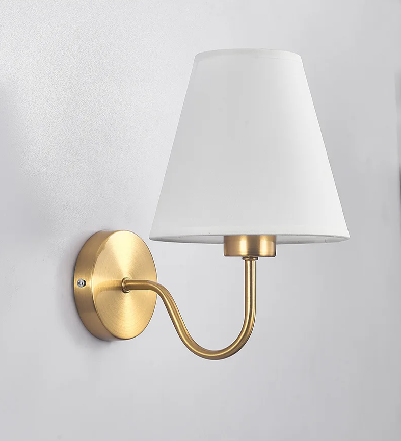 Aureva Fabric Wall Light – Nordic Wall Lamp | Soft Ambient Lighting for Elegant Modern Interiors