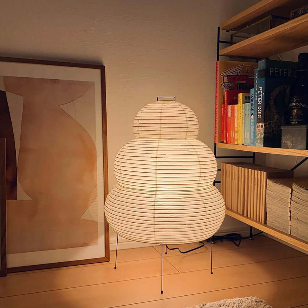 Akari Tischlampe aus Washi-Papier-Leuchtezauber