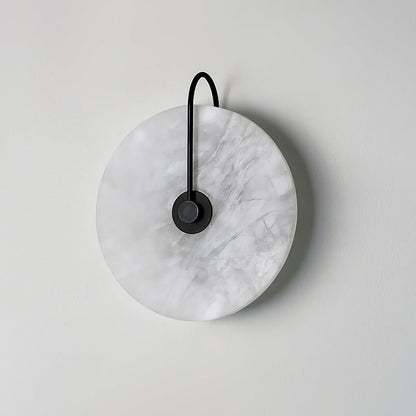 Beruhigende Alabaster-LED-Wandleuchte-Leuchtezauber