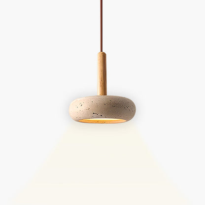 Hängelampe im Wabi-Sabi-Stil-Leuchtezauber