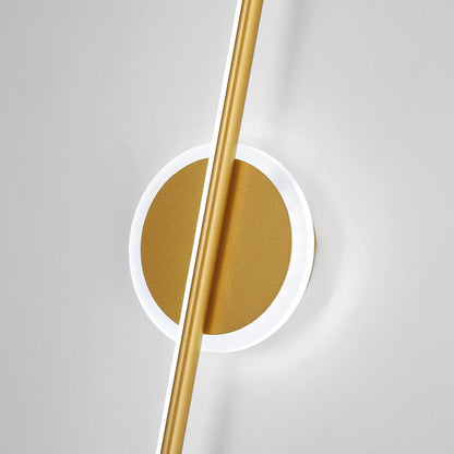 Moderne runde/eckige LED-Wandleuchte Leigh-Leuchtezauber