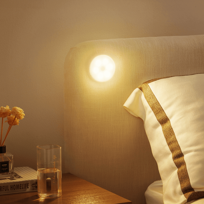 Lampe mit kreisförmigem Bewegungssensor-Leuchtezauber