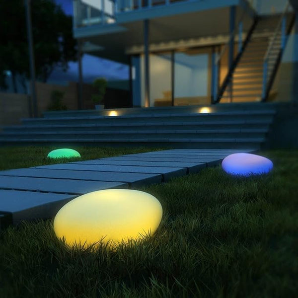 Cobblestone Gartenlampe-Leuchtezauber