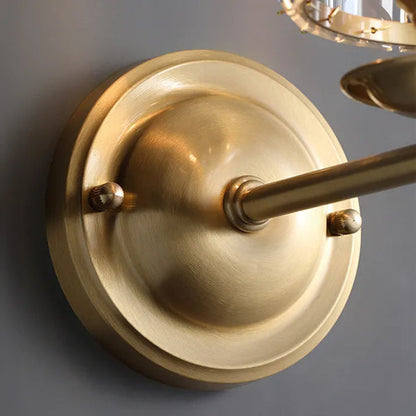 Vintage Luxus Kristall Wandlampe-Leuchtezauber