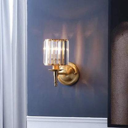 Vintage Luxus Kristall Wandlampe-Leuchtezauber